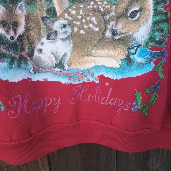 Vintage Christmas sweatshirt - Picture 3 of 3